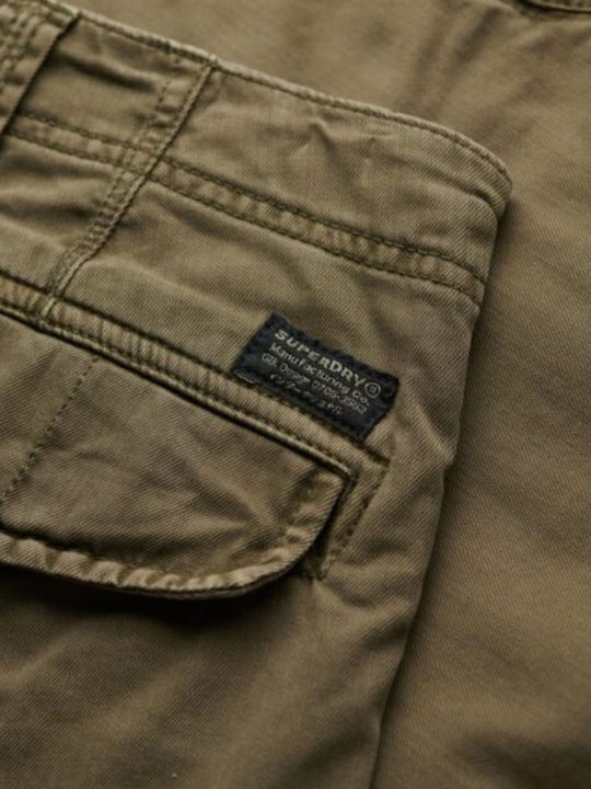 D1 Ovin Men's Chino Trousers Chive Green