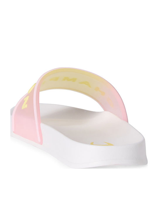Slides in Rosa Farbe