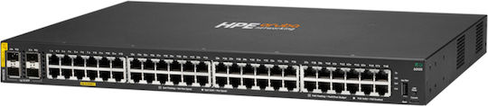 HP ANW 6000 48G CL4 4F 370W Sw L2 PoE+ Switch με 48 Θύρες Ethernet