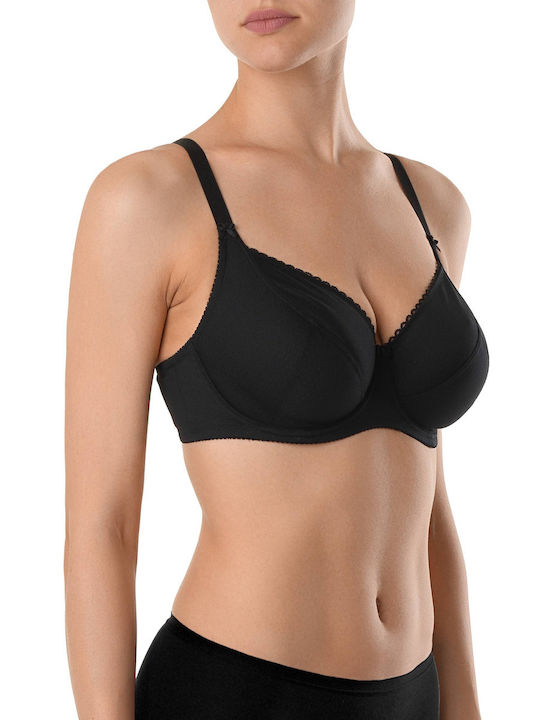 Μαύρο Strapless Σουτιέν με Μπανέλες