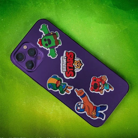 Brawl Stars Αυτοκόλλητα 17τμχ