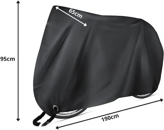 Waterproof Bicycle & Scooter Cover Uv Resistant 190x95cm – Black