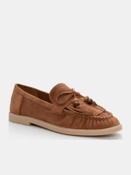 Women's Loafers in Brown Colour
