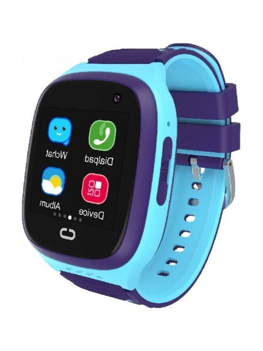 Alista Home Smartwatch Pentru Copii 4G Cu GPS Și Cameră Albastră