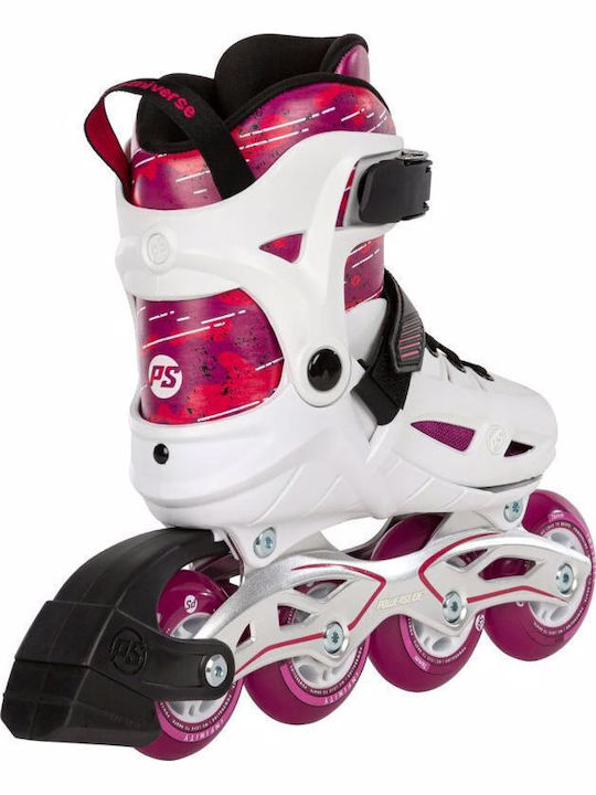 Powerslide Phuzion Universe Inline Αυξομειούμενα Rollers Λευκά Παιδικά