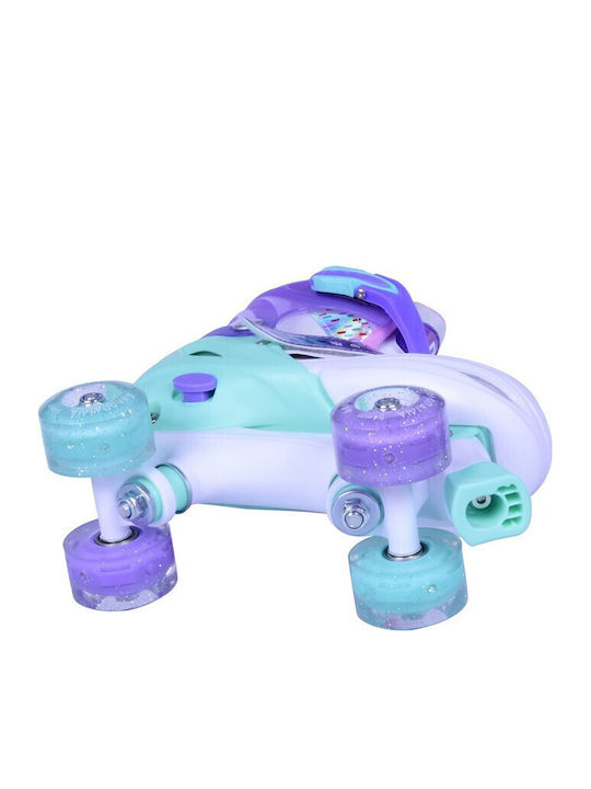 Αθλοπαιδιά Quad / Inline Αυξομειούμενα Rollers Πράσινα Παιδικά