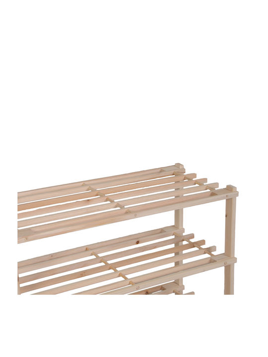 Παπουτσοθήκη από Μασίφ Ξύλο Steper 64x26x48.5cm