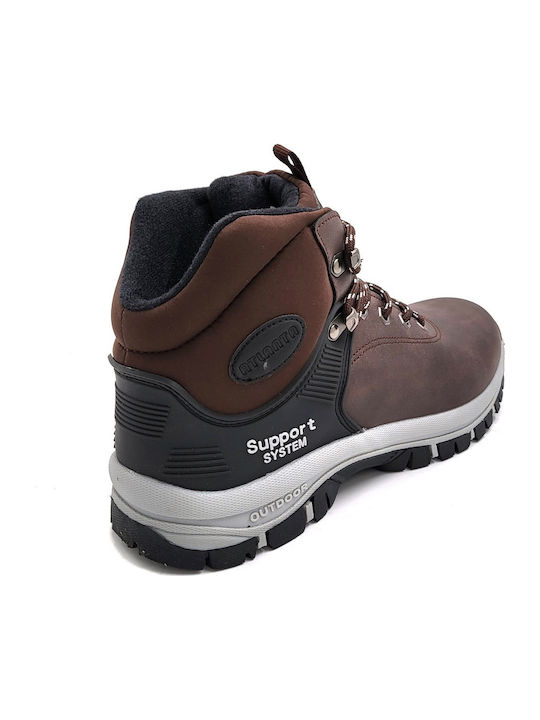 Atlanta Men's Hiking Boots Waterproof Brown