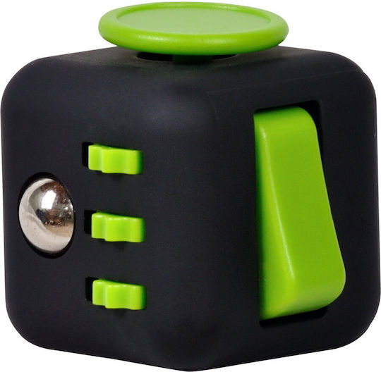 Spacer Fidget Cube Μαύρο