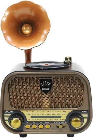 MD-1319BT Retro Tischplatte Radio mit Bluetooth und USB