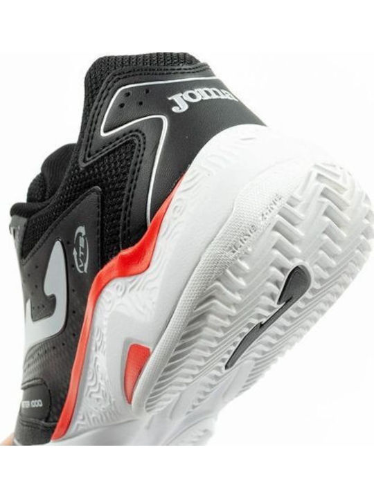 Joma Master Ανδρικά Παπούτσια Padel για Χωμάτινα Γήπεδα Μαύρα
