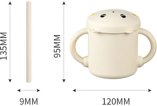 Alista Home Toddler Silicone Cup Beige for 12m+