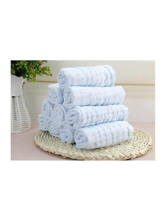 Alista Home Umărul Burp Cloth Bumbac Albastru 30x30 cm