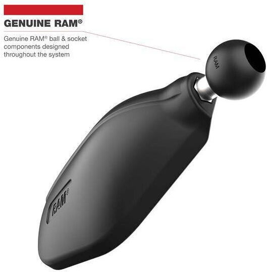 Ram Mounts Ram Tough-mirror Kit M10-1.25 Bases Long Arm Multicolor