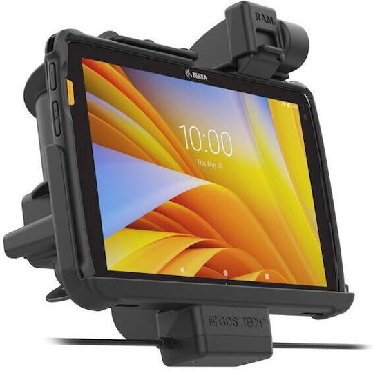 Ram Mounts Ram Tough-dock Power Lock + Dual Usb Zebra Et4x 10" Tablet Multicolor