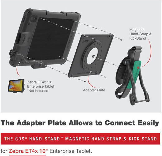 Ram Mounts Accesoriu Magnetic Gds Hand-stand Zebra Et4x 10" Tablet Enterprise Multicolor