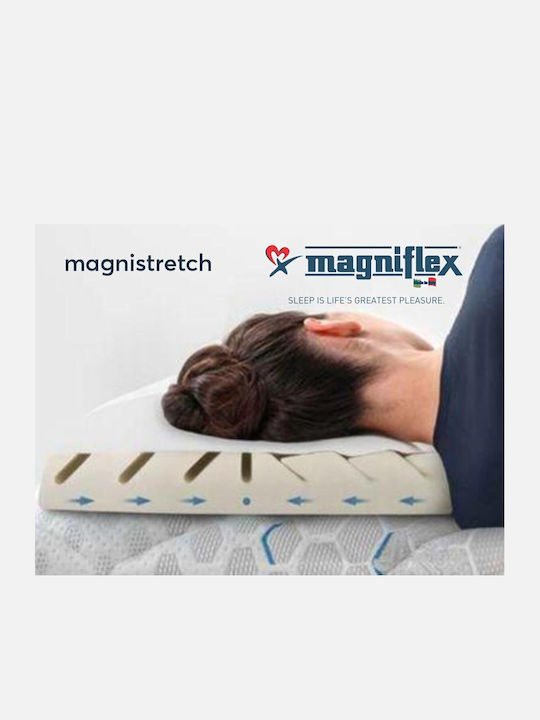 Magniflex Magnistretch Kopfkissen Schlaf Memory-Schaum Anatomisch 72x42x10cm