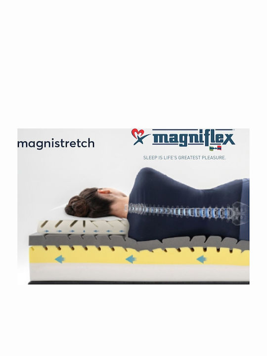 Magniflex Magnistretch Kopfkissen Schlaf Memory-Schaum Anatomisch 72x42x10cm