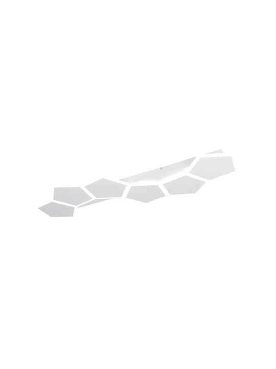 Trio Lighting Zaya Πλαφονιέρα Οροφής Λευκή