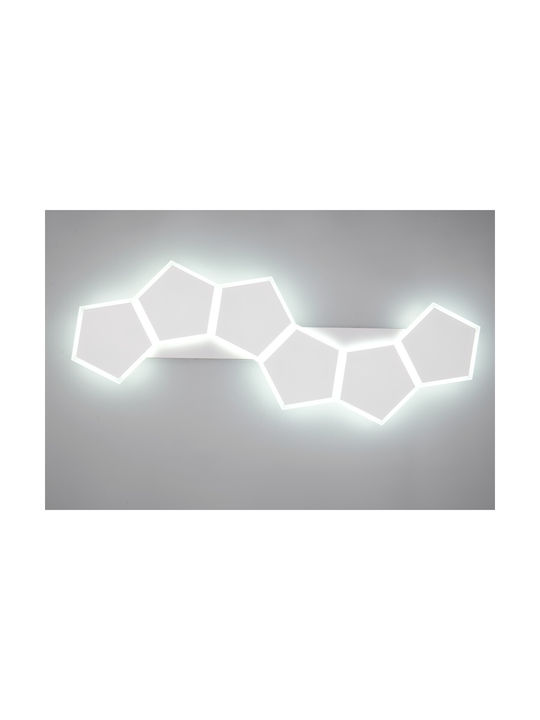 Trio Lighting Zaya Πλαφονιέρα Οροφής Λευκή