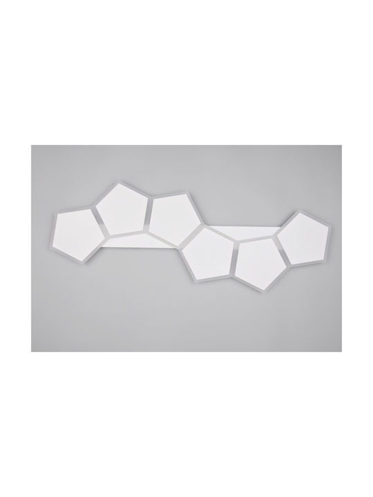 Trio Lighting Zaya Πλαφονιέρα Οροφής Λευκή