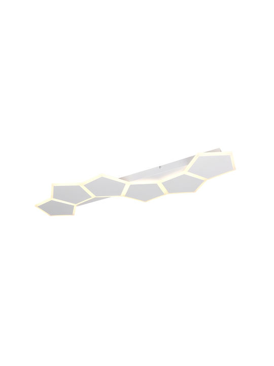 Trio Lighting Zaya Πλαφονιέρα Οροφής Λευκή