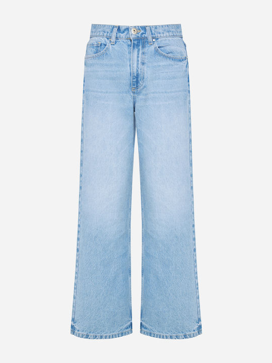 Women's Jean Pants in Wide Leg Style
