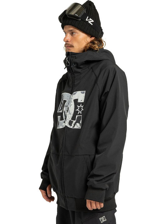 DC Spectrum ADYTJ03083-KVA0 Ανδρικό Μπουφάν Soft Shell για Σκι & Snowboard Μαύρο