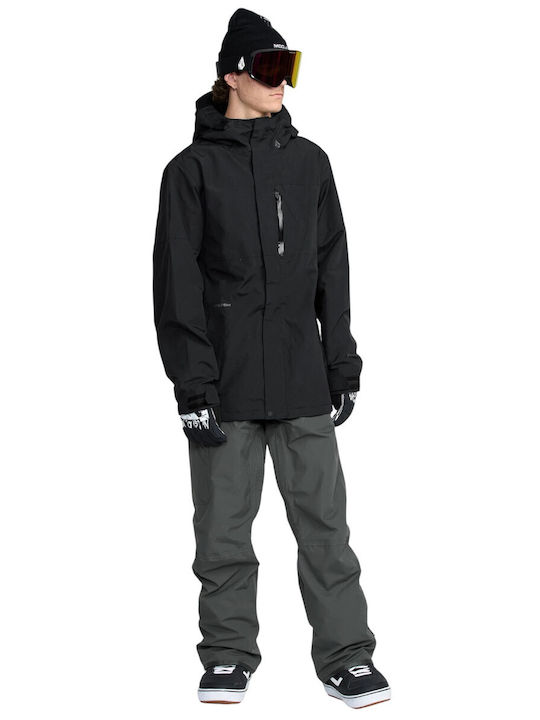 Volcom Insulated Insulated Men's Gore-Tex Ski & Snowboard Jacket Black G0452602-BLK