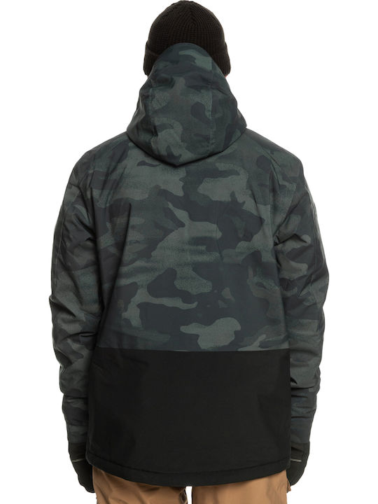 Quiksilver Mission Printed Block EQYTJ03403 Ανδρικό Μπουφάν για Σκι & Snowboard