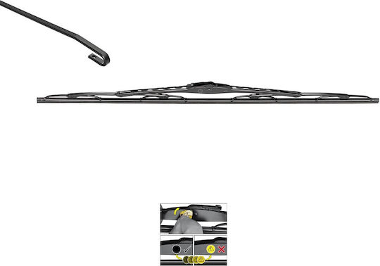 Valeo Silencio Performance Υαλοκαθαριστήρας Αυτοκινήτου Οδηγού 600mm