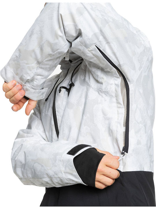 Quiksilver Mission Printed Block Men's Ski & Snowboard Jacket Multicolour EQYTJ03478-WDW1