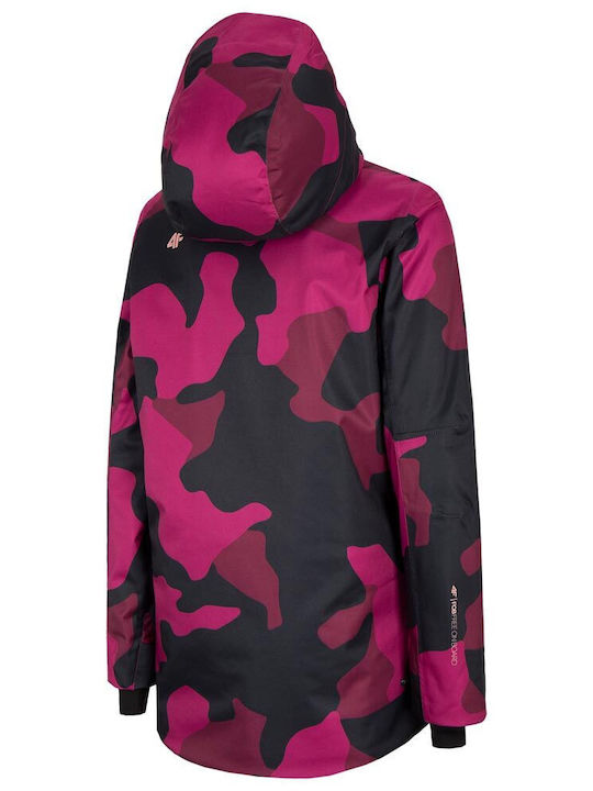 4F H4Z20-KUDS001-90A Frauen Jacke aus für Ski & Snowboard Mehrfarbig