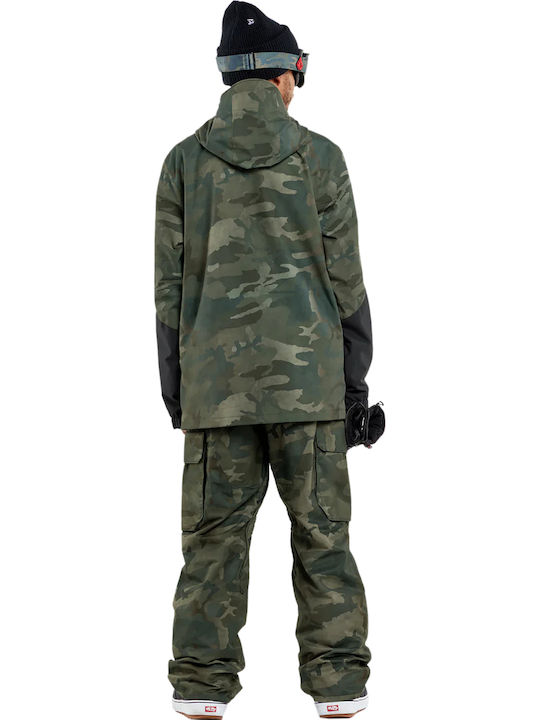 Volcom Vcolp G0452409-CWC Мъжко Яке за Ски и Сноуборд Многоцветен