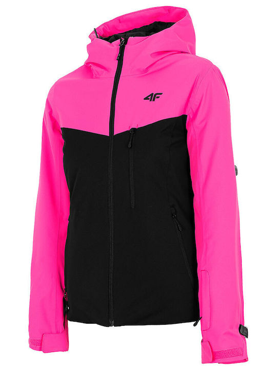4F Women's Ski & Snowboard Jacket Black H4Z21-KUDN002-54S