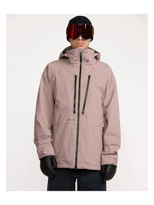 Volcom Stretch G0652600-MVE Ανδρικό Μπουφάν Gore-Tex για Σκι & Snowboard Μωβ