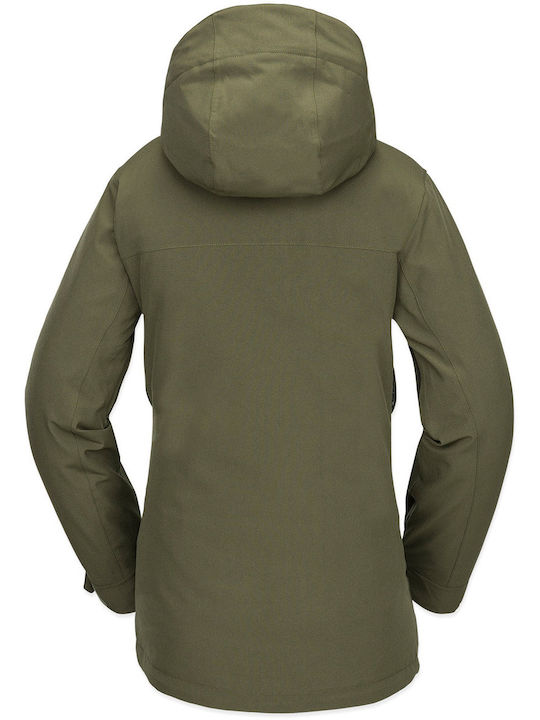 Volcom Shadow Women's Ski & Snowboard Jacket Khaki H0452507-IVY