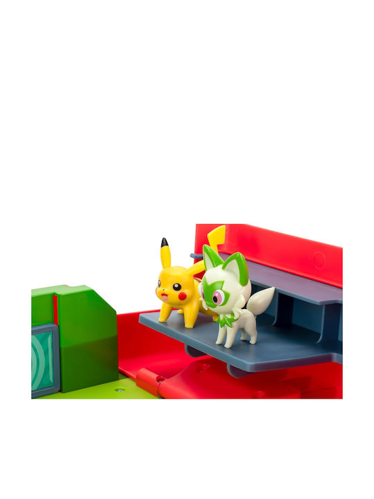 Pokemon Детска Кутия За Съхранение От Пластмаса Play N Display Case Червена 3 Бройки