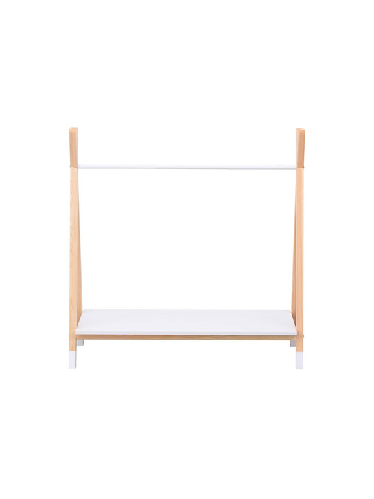 Freebox Wooden Kids Wall Hanger with Shelf Freebox Wooden Kids Wall Hanger with Shelf