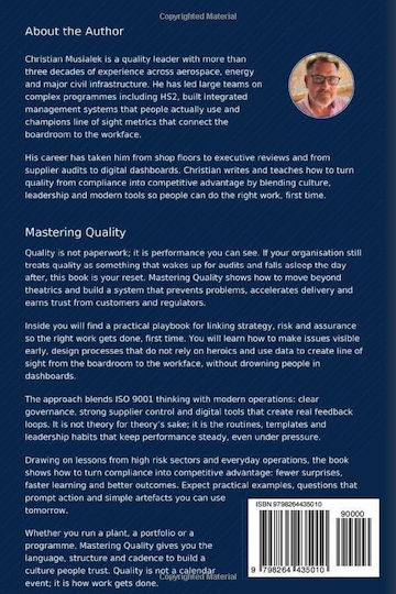 To Quality Management Mastering Quality A Comprehensive Guide To Quality Management