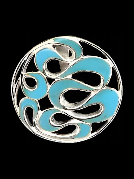 925 Silver Delicate Enamel Pendant