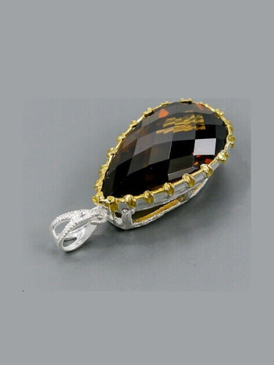 Artistic Natural Madeira Citrine Pendant 30ct