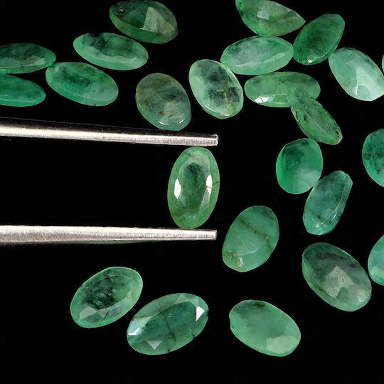 Natürliche Smaragdsteine 5,23ct 23 Stück