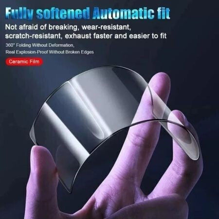 Folie Protectie Ceramică Alista Home Compatibilă OnePlus Nord CE 2 Lite 9D Ceramică Margini Negre Șoc Rezistent Transparentă