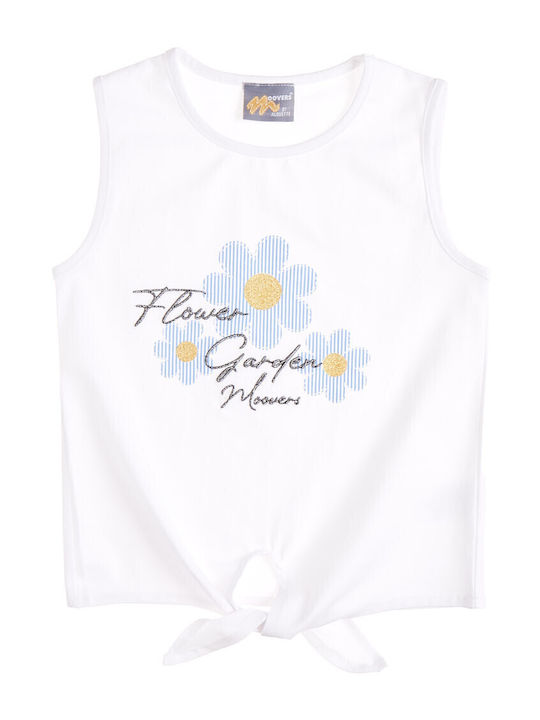 Kids Clothing Set with Shorts Summer 2 Pieces White