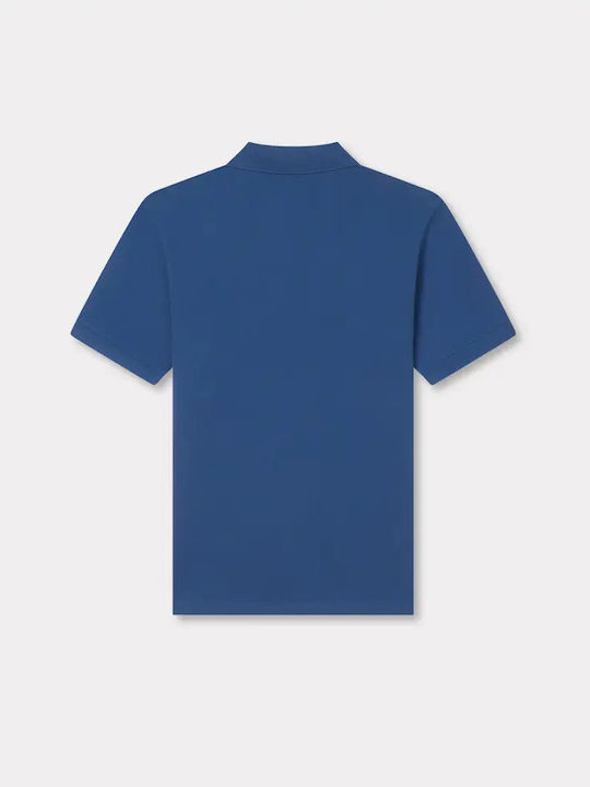 Boke Flower 2.0 Polo T-shirt Deep Sea Blue