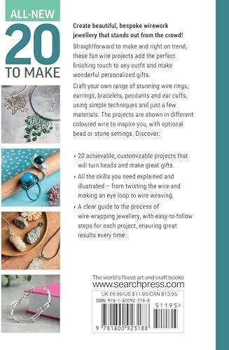 All-new Twenty To Make: Wirework Jewellery - Search Press Ltd - Hardback