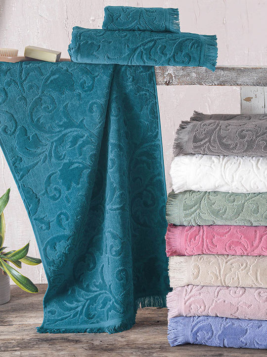 Rythmos Facecloth Sienna 50x90cm Grey-green Weight 480gr/m²