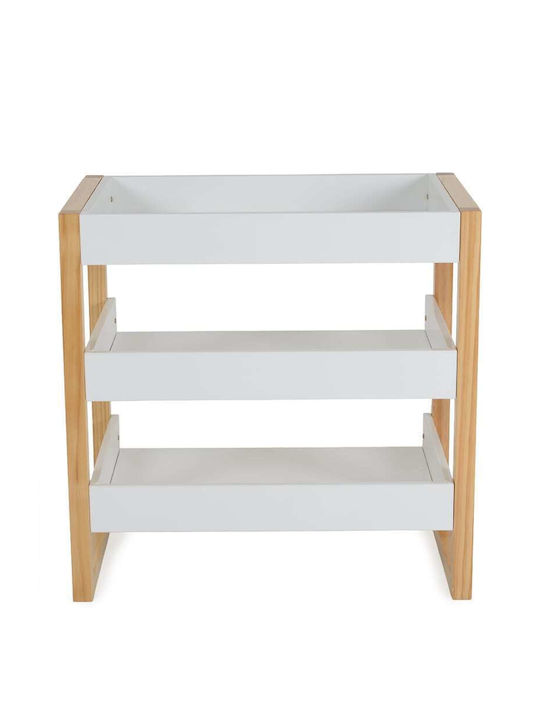 Baby Changing Table White 82x54x80cm