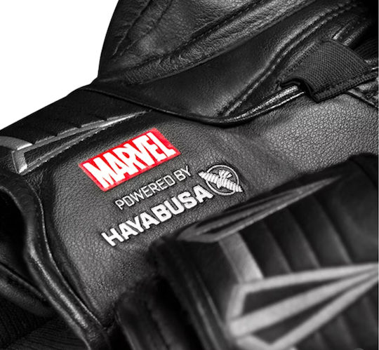 Hayabusa Боксови Ръкавици Кожени за Състезание Черни